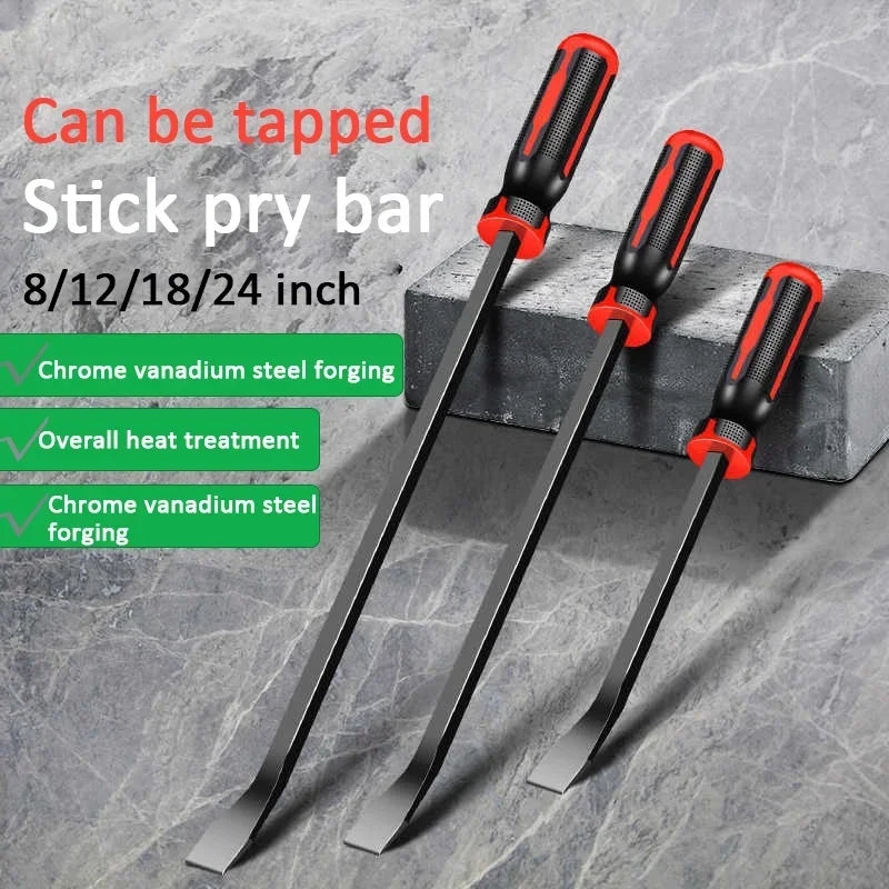 Heavy Duty Industrial Pry Bar with Ergonomic Handle - 2