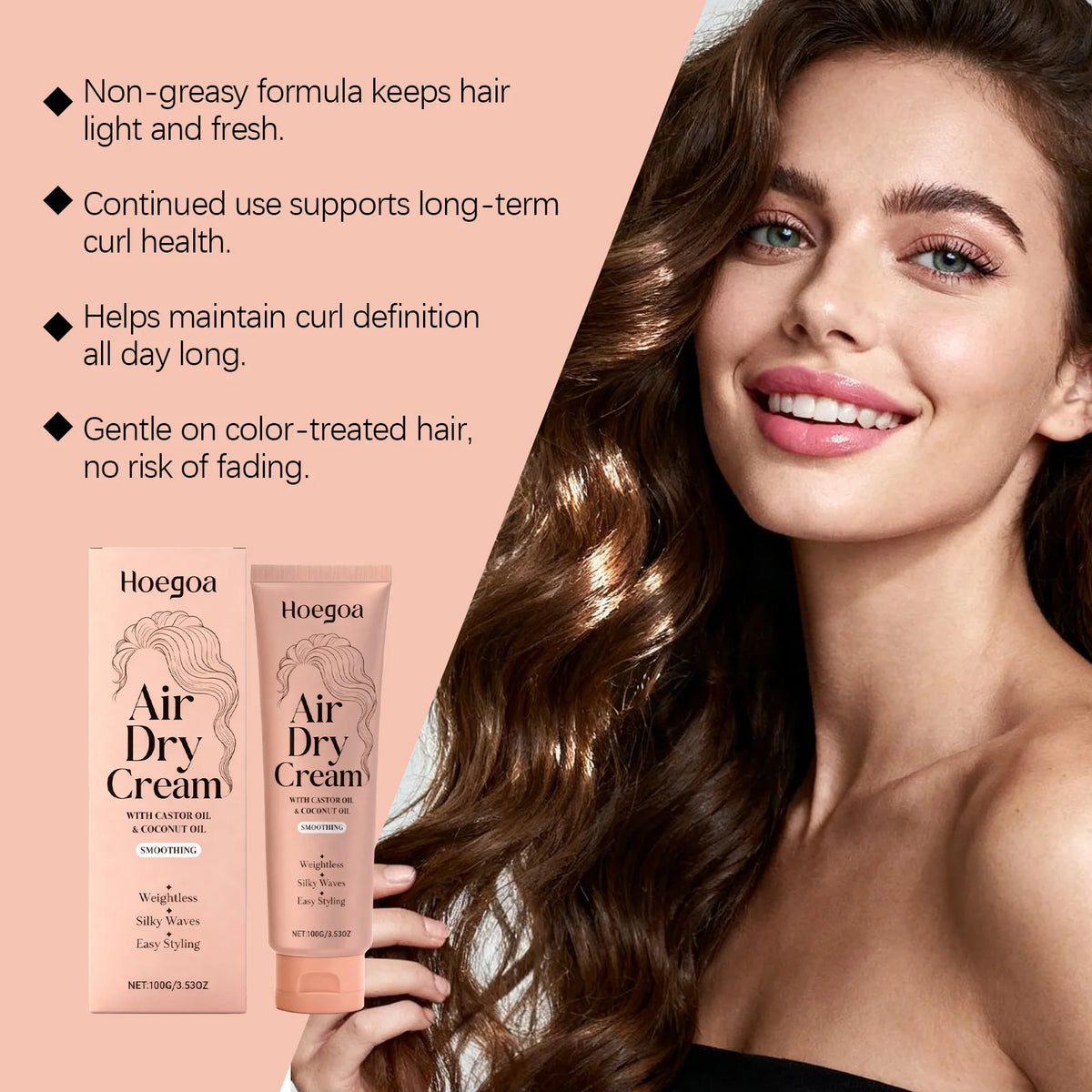 Hydrating Curl Defining Cream for Natural Waves and Curls