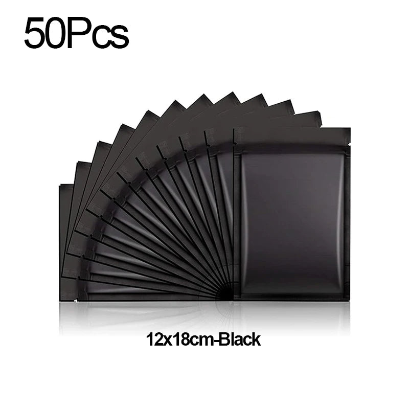 Frosted Self-Sealing Smell-Proof Storage Bags