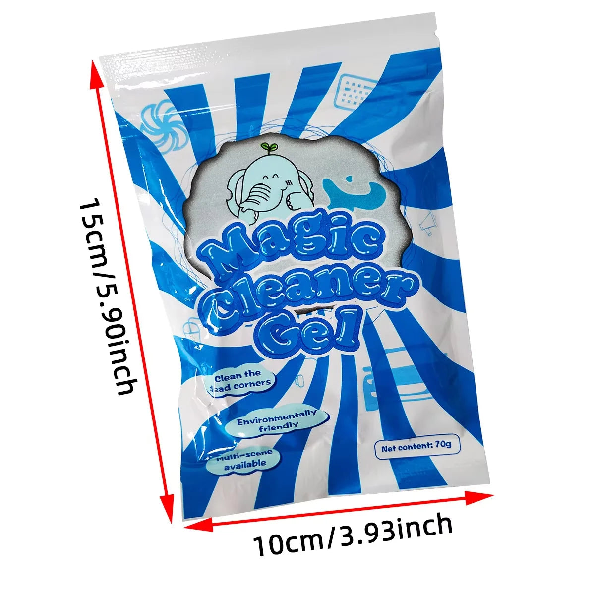 Universal Dust Cleaning Gel for Car Interiors and Electronics - 6