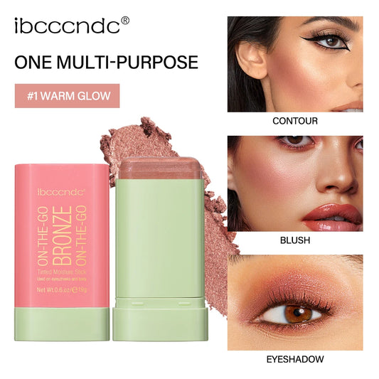 Multi-Purpose Cream Bronzer and Highlighter Stick