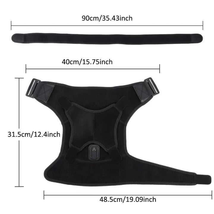 Wireless Smart Shoulder Heating Massager with Vibration