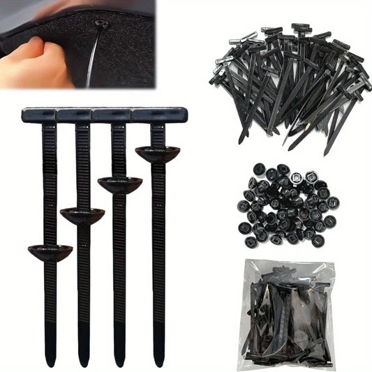 Heavy Duty Nylon Cable Ties for Automotive Repair and Trunk Fixation