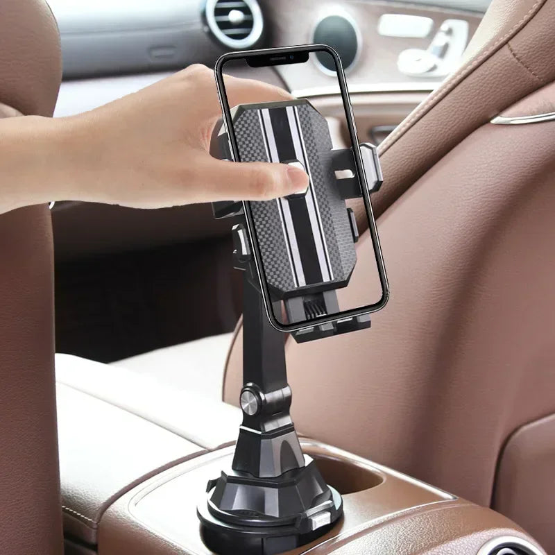 Adjustable Cup Holder Car Phone Mount