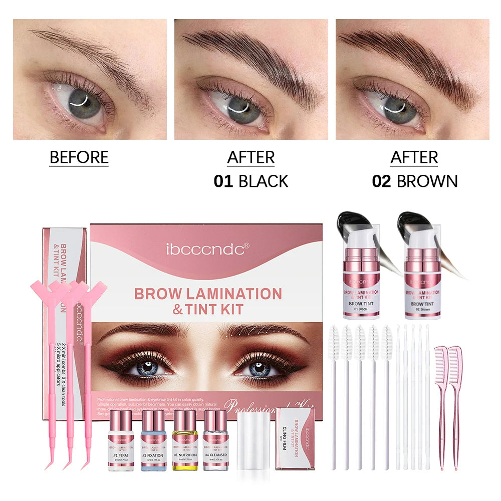 Professional Eyebrow Lamination and Tinting DIY Kit - 31