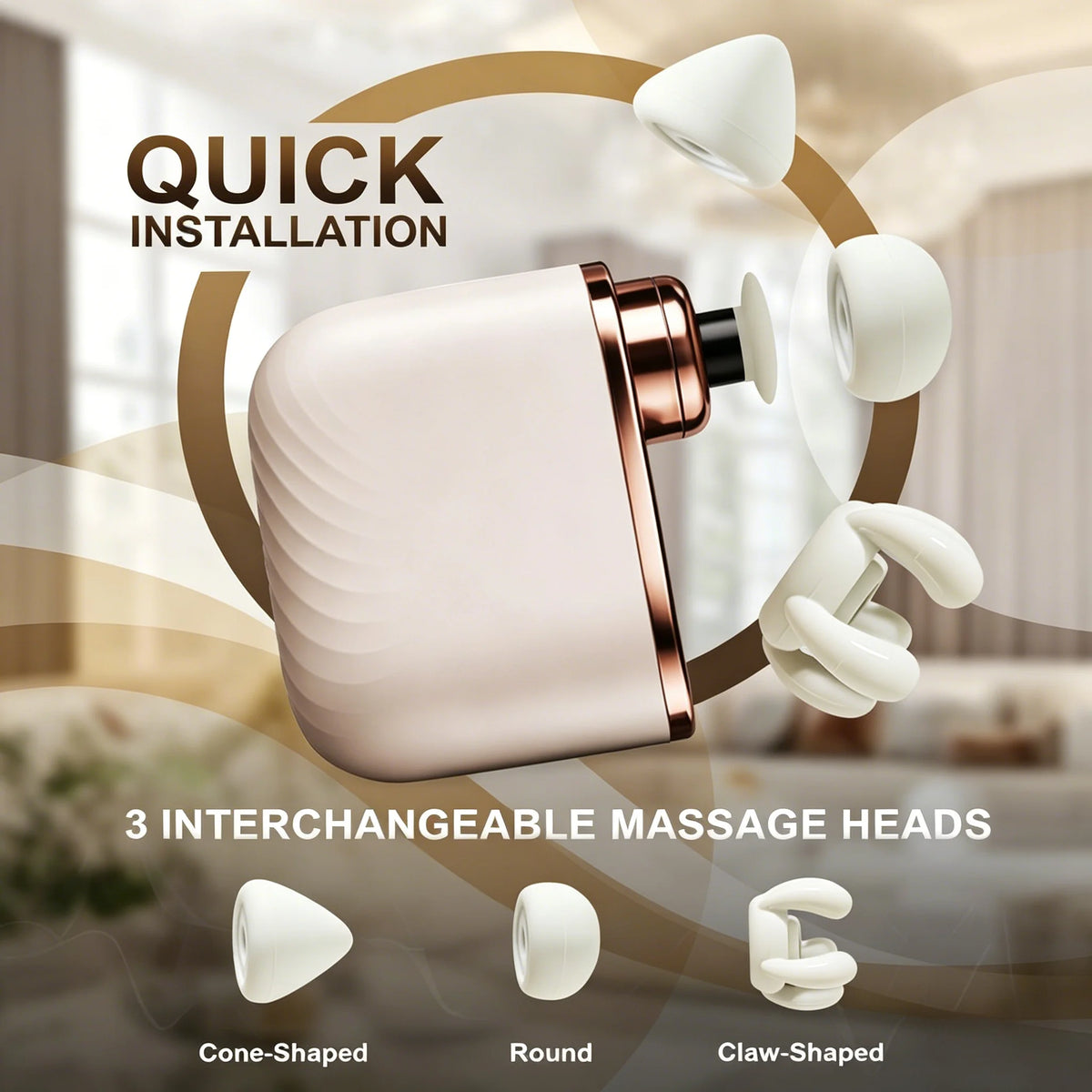 Portable Deep Tissue Mini Massage Gun for Muscle Recovery