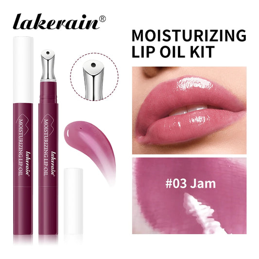 Hydrating Moisturizing Lip Oil for Smooth and Plump Lips
