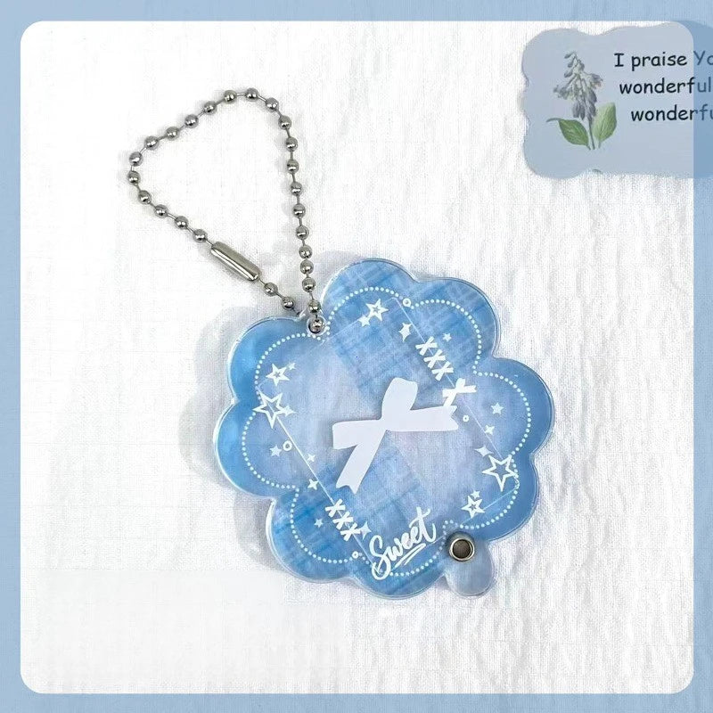 Acrylic Photo Frame Keychain for 1-Inch Mini Photos - 11