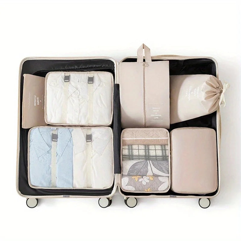 Travel Luggage Organizer Storage Bag Set