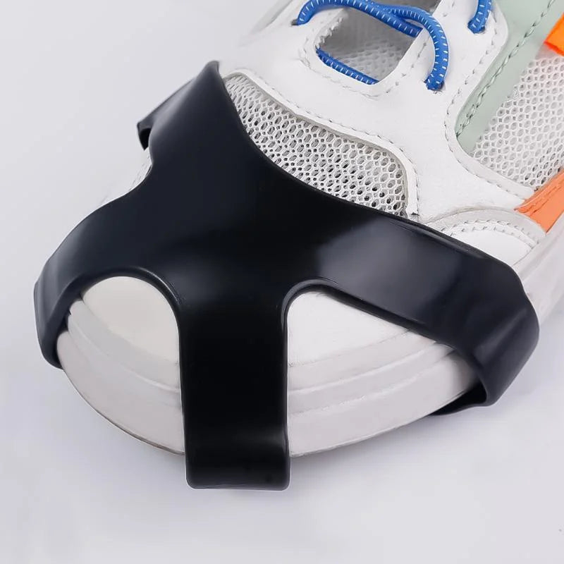 10 Stud Anti-Slip Ice Snow Shoe Cleats Traction Spikes Crampons Grips