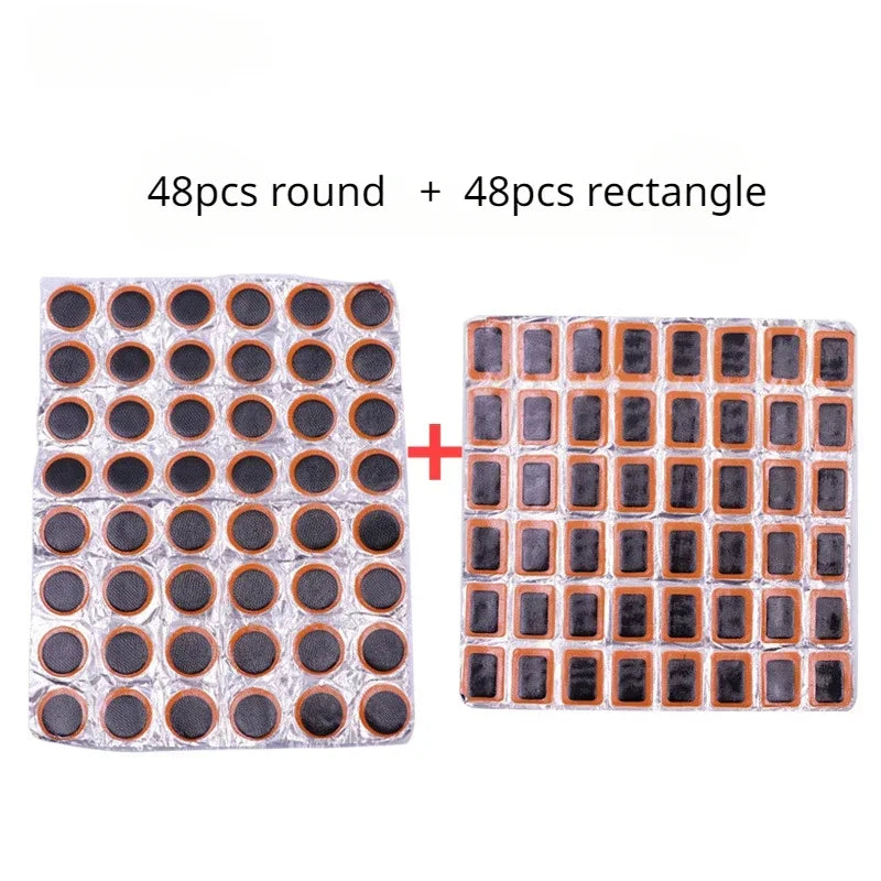 Bicycle Tire Puncture Repair Patches for Inner Tubes
