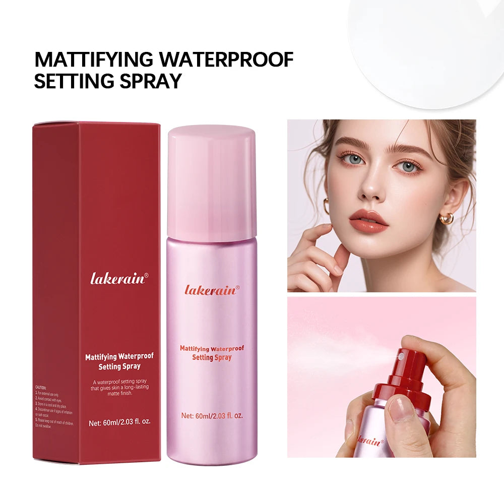 Long-Lasting Matte Waterproof Makeup Setting Spray - 20
