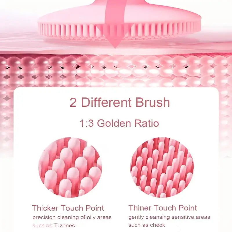 Electric Silicone Sonic Facial Cleansing Brush - 2