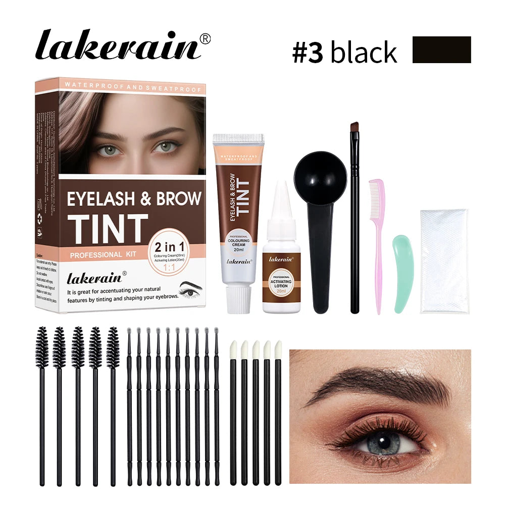 Professional Eyelash and Eyebrow Tinting Kit