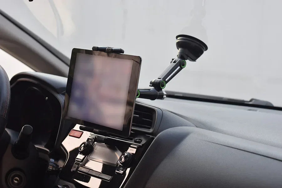 Adjustable Suction Cup Car Mount for Smartphones and Tablets
