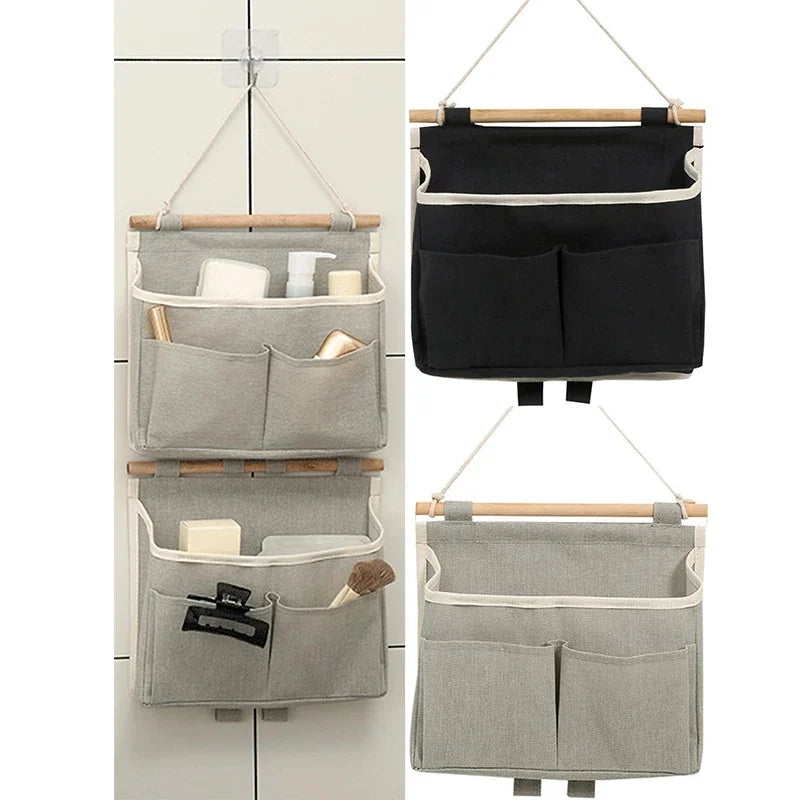 Wall Mounted Hanging Storage Organizer for Bedroom and Dorm - 4