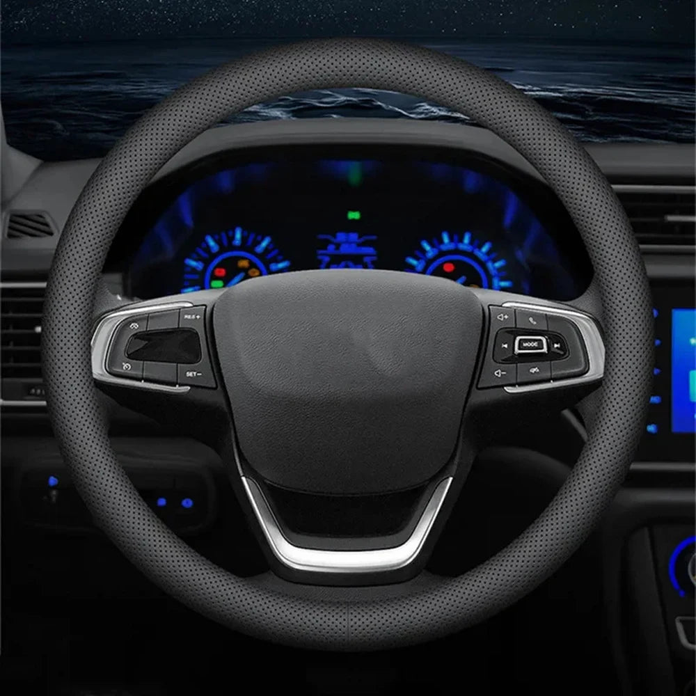 Universal Breathable Steering Wheel Cover for Cars