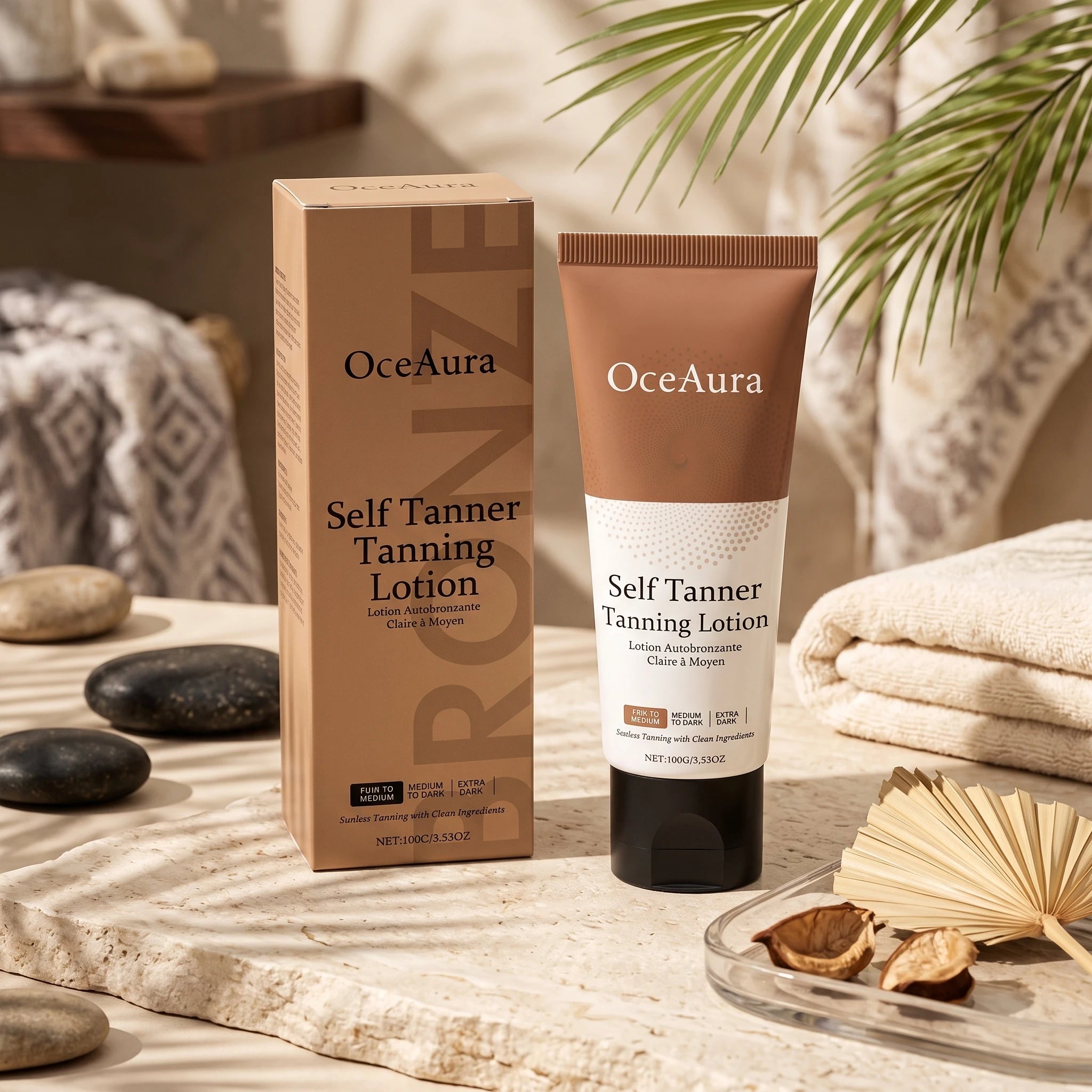 Gradual Sunless Self-Tanning Lotion for Natural Bronze Glow - 3