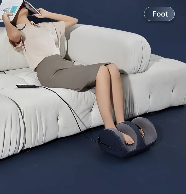 Multifunctional Shiatsu Foot and Calf Massager with Heat