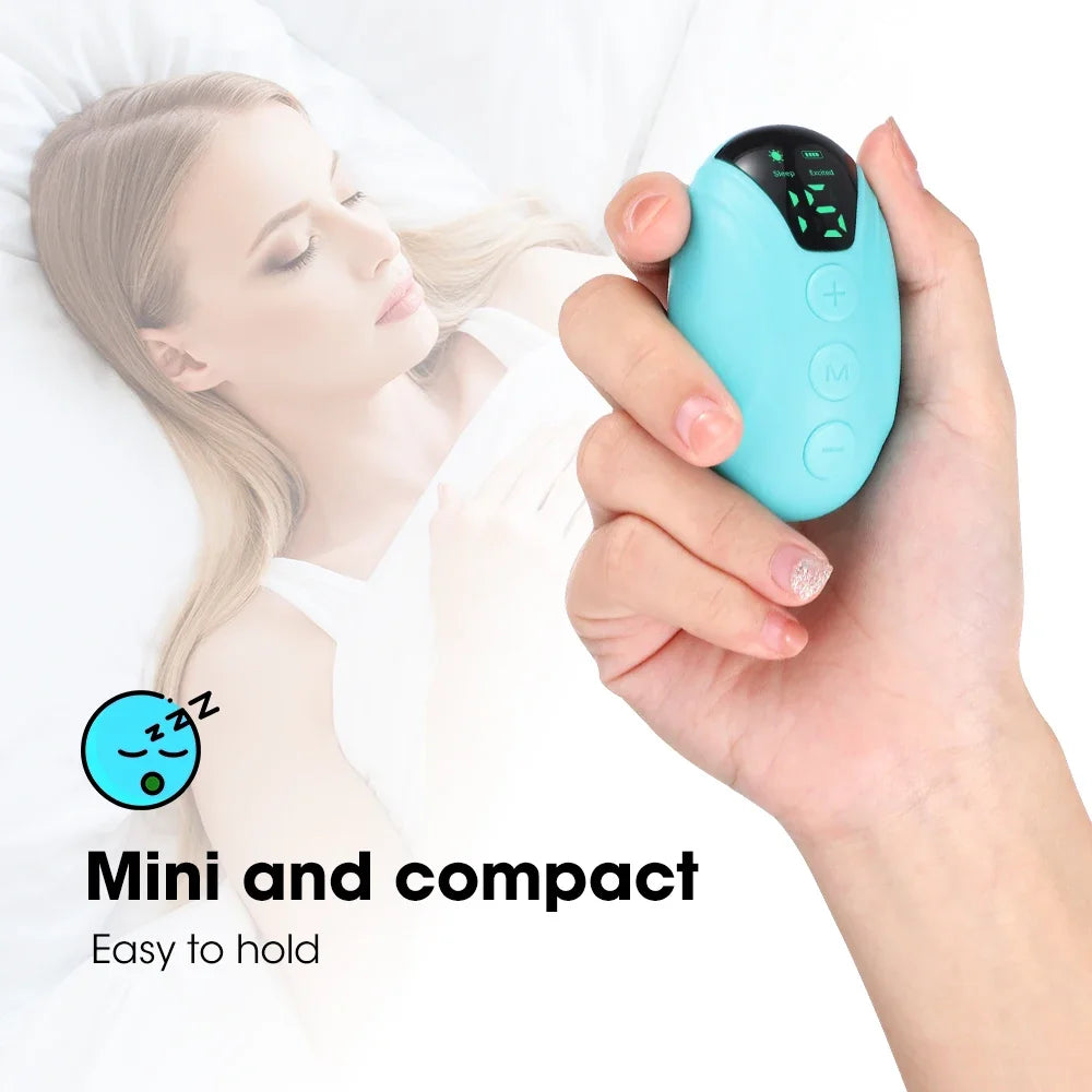 Handheld Micro-Current Sleep Aid and Anxiety Relief Device - 1