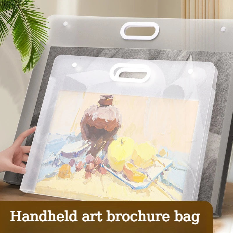 Portable Art Portfolio Storage Folder for Sketches and Artwork - 5