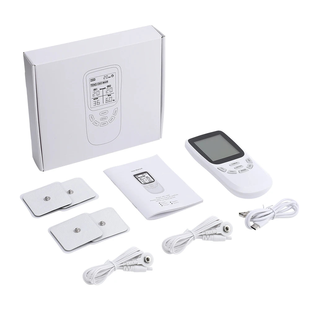 Digital TENS & EMS Muscle Stimulator for Pain Relief
