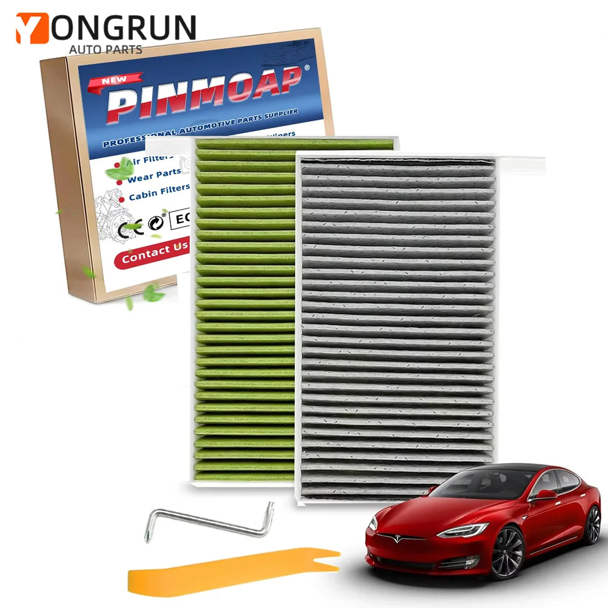 Activated Carbon Cabin Air Filter for Tesla Model 3 and Model Y