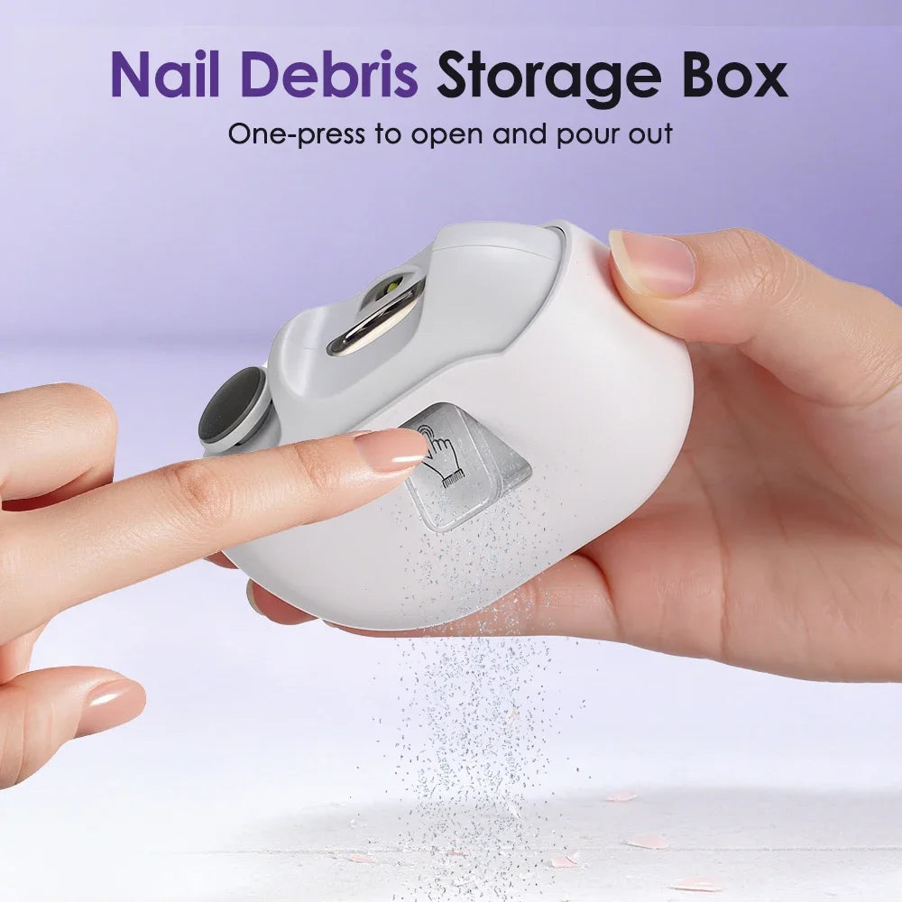 4-in-1 Electric Nail Clipper and Grooming Kit - 3