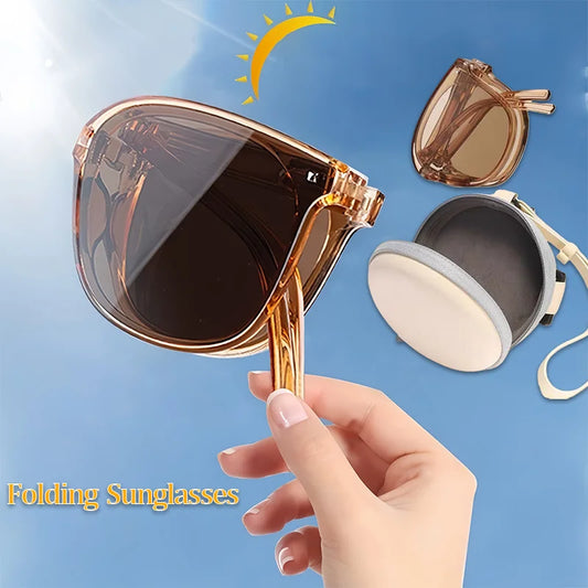 Compact Foldable Sunglasses for Travel and Outdoor Sports