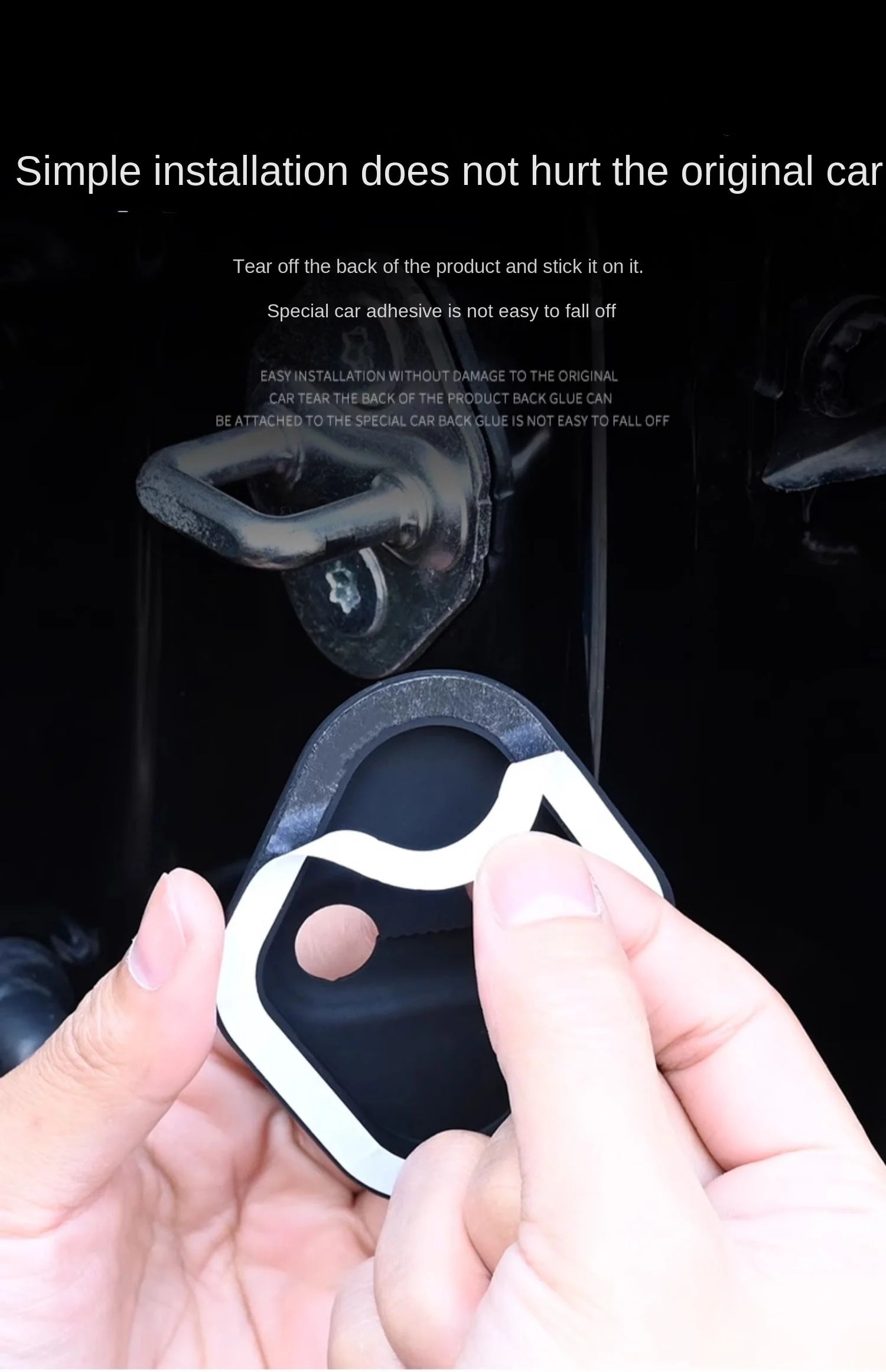Car Door Lock Shock Absorbing Protective Buffer Gaskets - 12