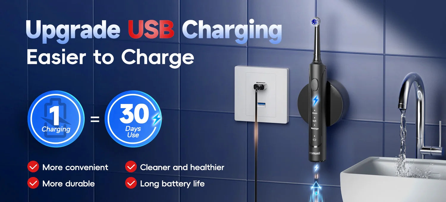 Electric Toothbrush and Water Flosser Oral Care Kit - 14