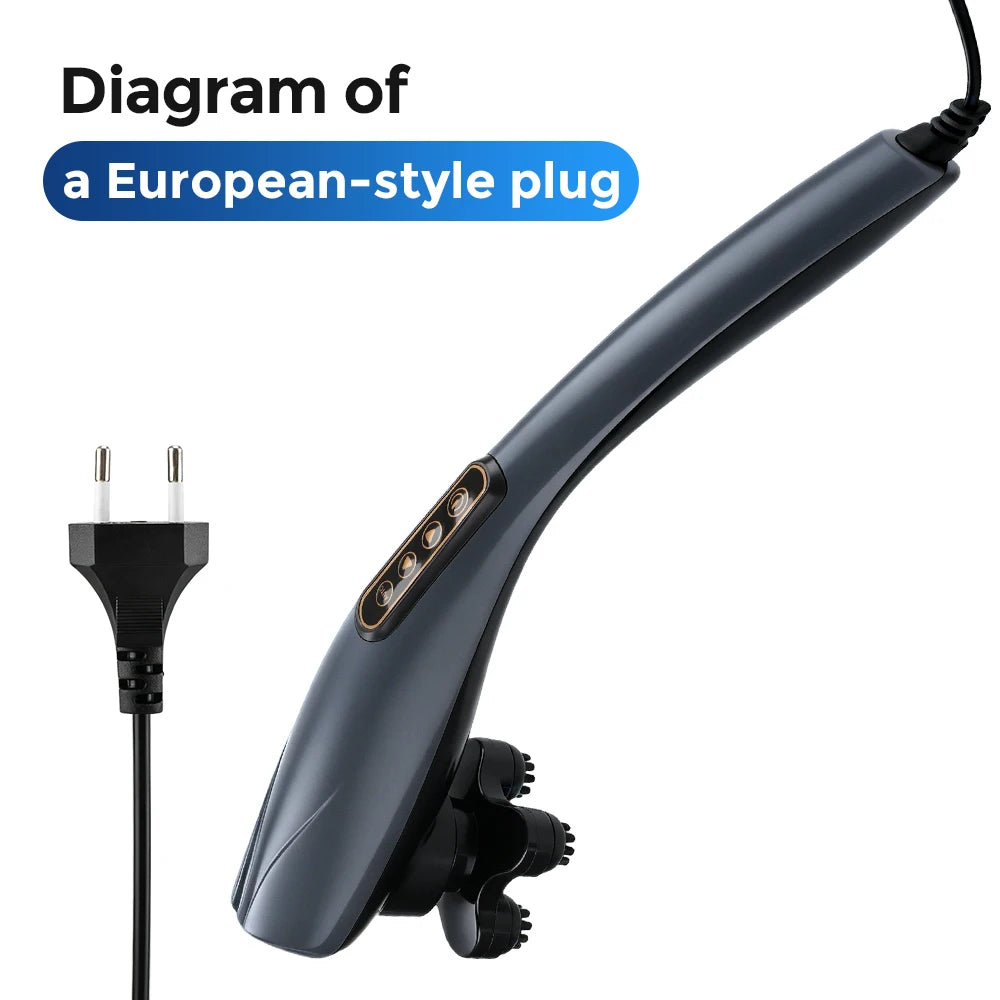 Electric Handheld Percussion Massager for Full Body Muscle Relief - 13