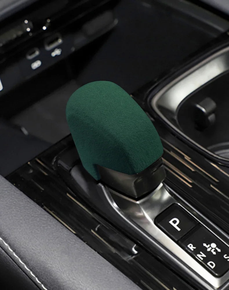 Suede Gear Shift Knob Cover for Lexus NX RX LM