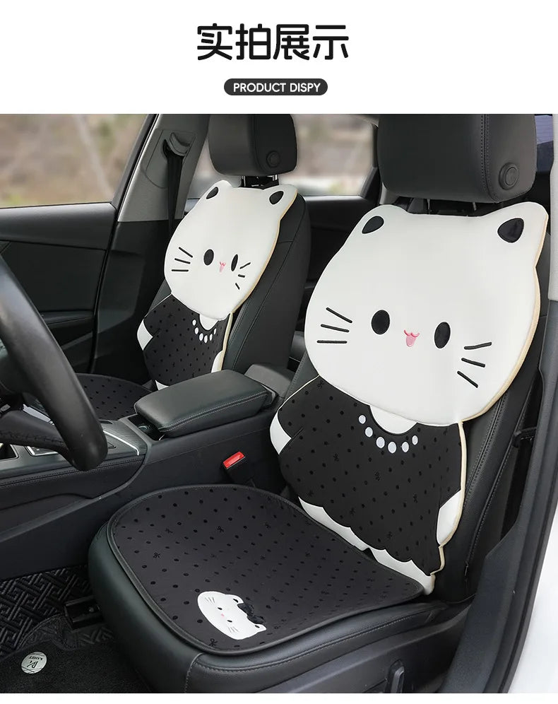 Cute Cat Style Universal Car Seat Cushion Cover
