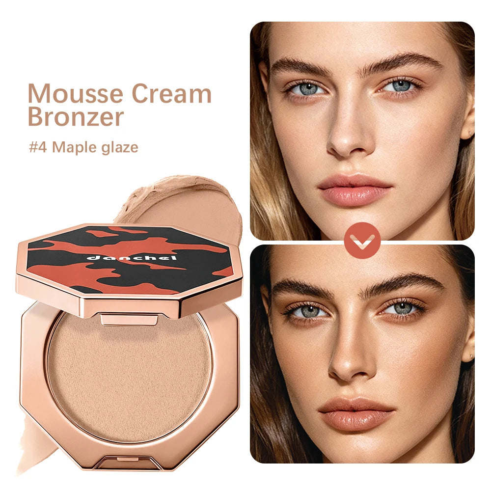 Cream Mousse Bronzer for Sculpting and Face Contouring