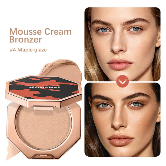 Cream Mousse Bronzer for Sculpting and Face Contouring
