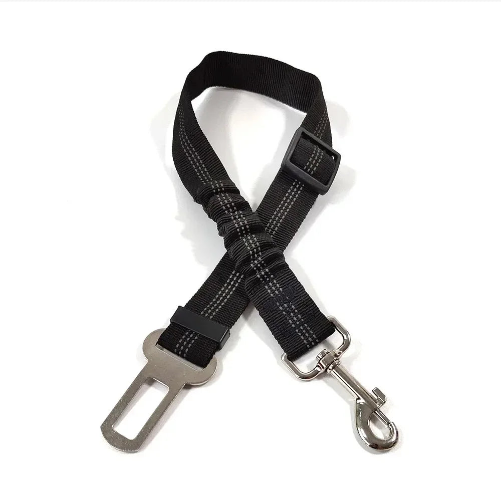 Reflective Adjustable Dog Seat Belt for Car Travel