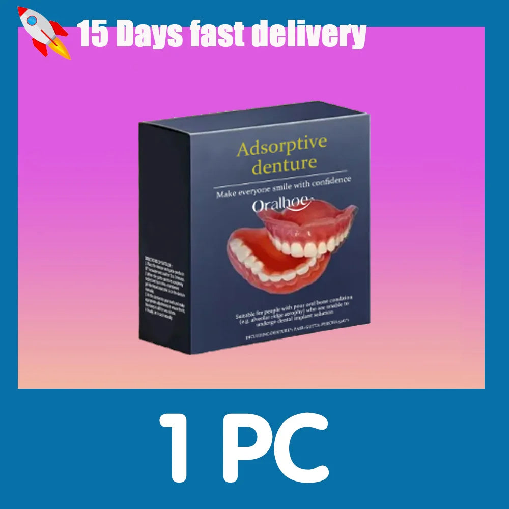 Comfort Fit Silicone Denture Set for Natural Smile - 7