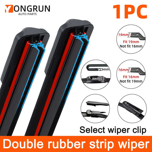 All-Weather Double Rubber Car Windshield Wiper Blade