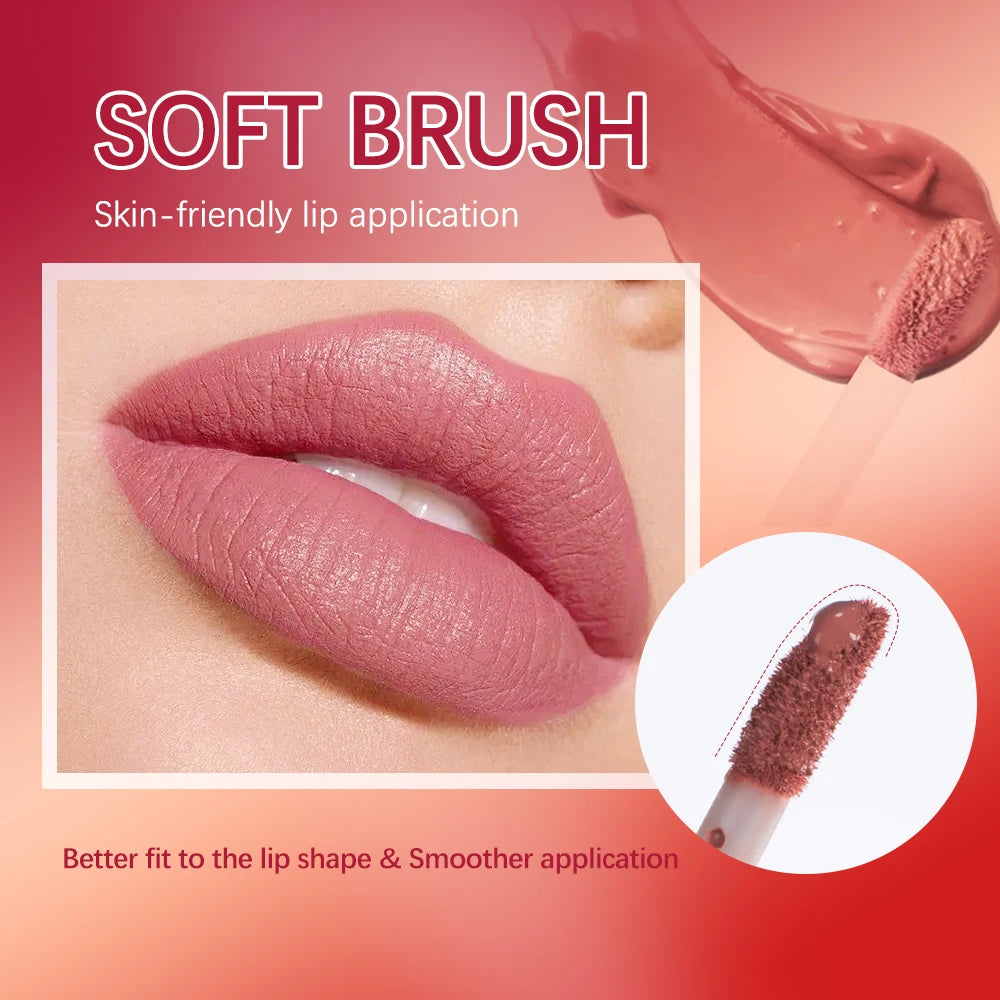 Waterproof Matte Liquid Lipstick Long-Lasting Lip Gloss - 3
