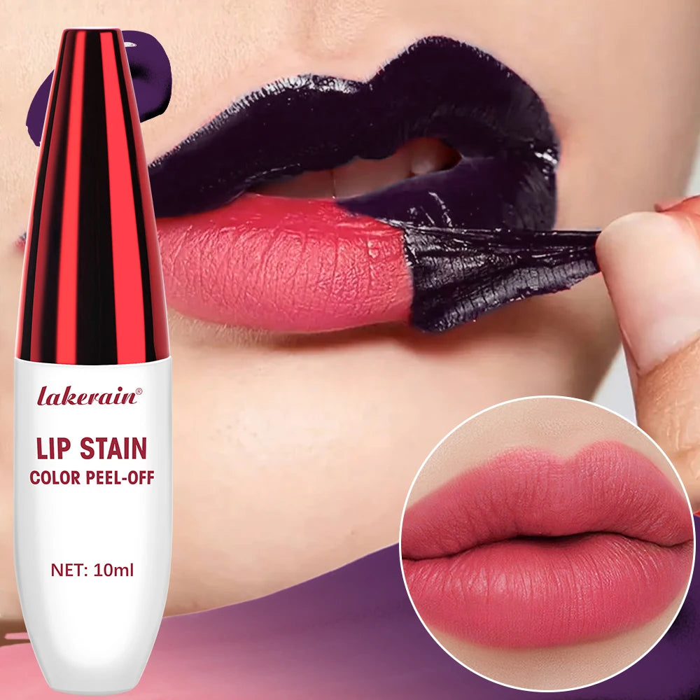 Waterproof Peel-Off Matte Lip Stain Tint - 1