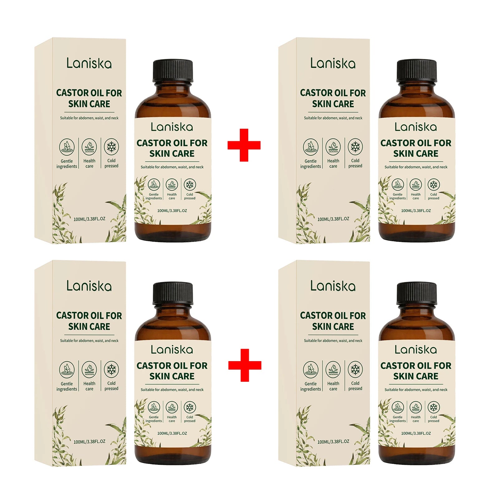 Cold Pressed Castor Oil for Body Hydration and Skin Elasticity - 14