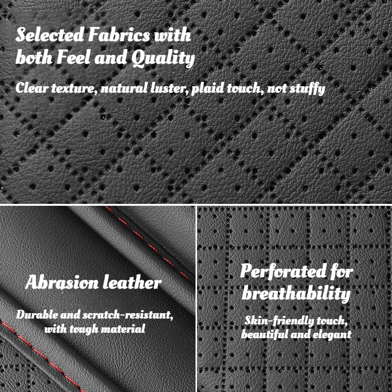 Car Center Console Armrest Cushion with Storage Pocket - 4