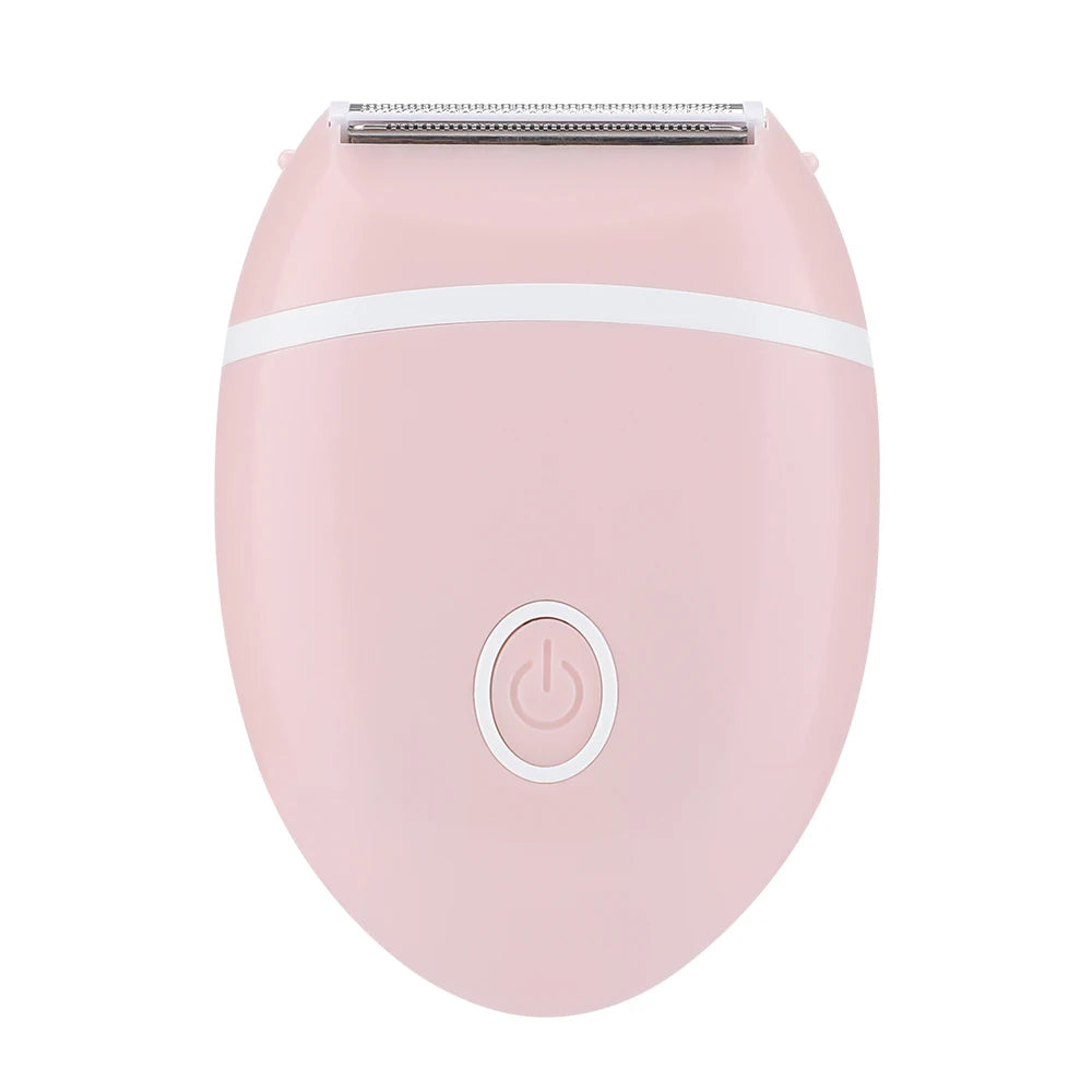 Compact 3-in-1 Electric Lady Shaver for Painless Body Hair Removal