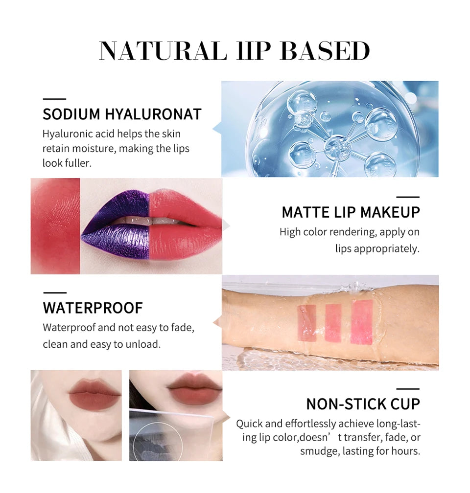 Long-Lasting Peel-Off Waterproof Lip Stain