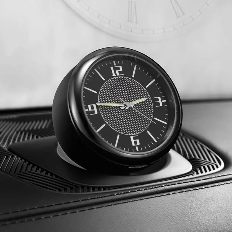 Luminous Mini Dashboard Clock for Cars