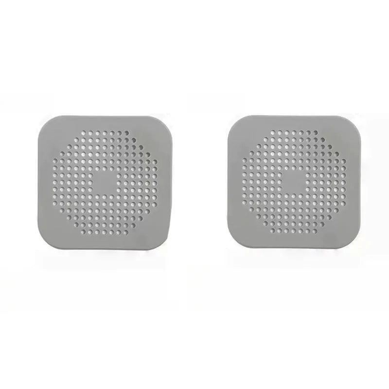 Silicone Suction Cup Shower and Sink Drain Hair Catcher