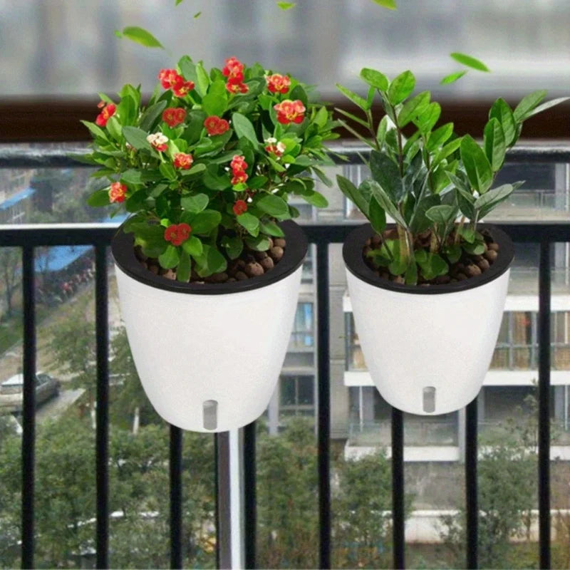 Self-Watering Hanging Wall Planter for Indoor Plants