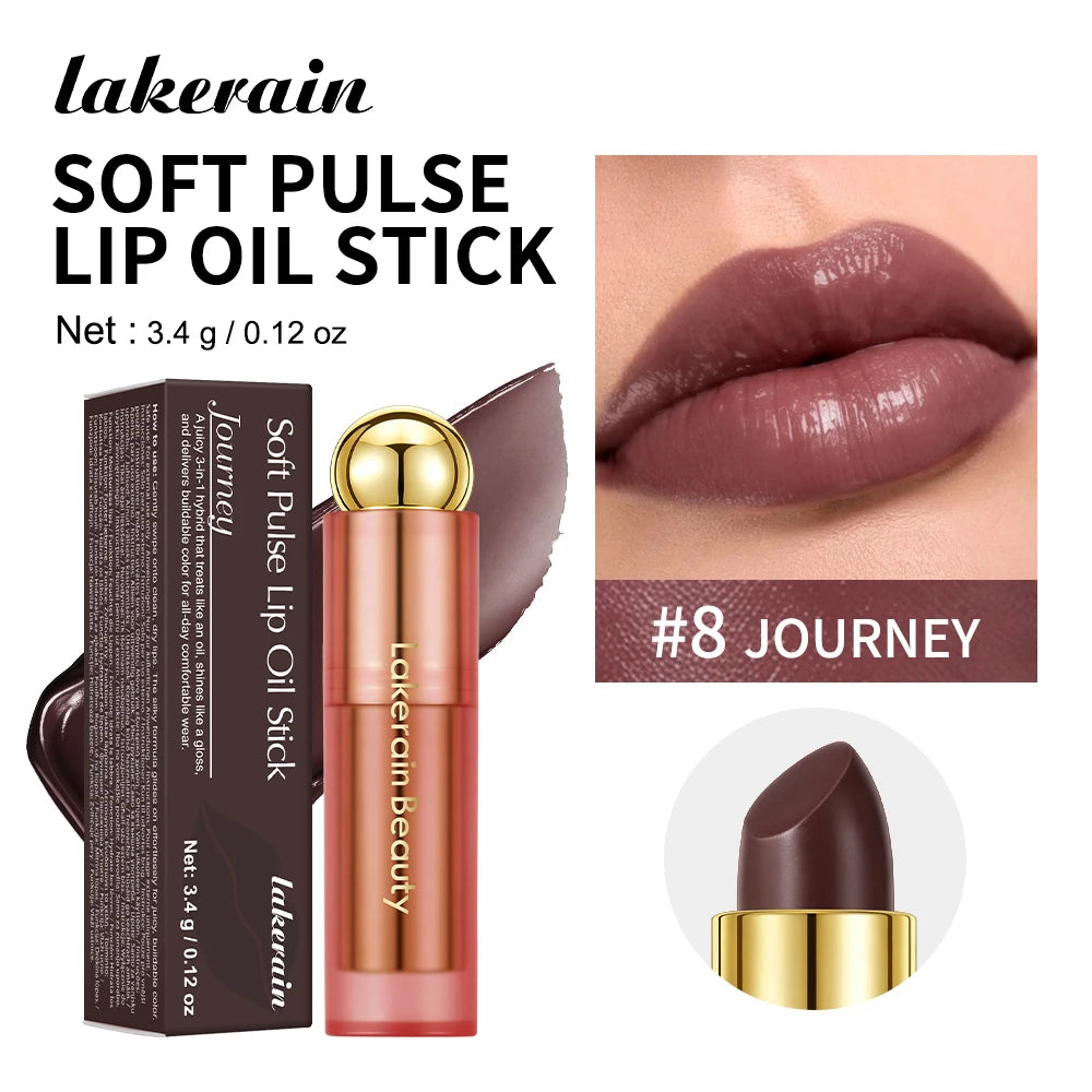 3-in-1 Tinted Moisturizing Lip Oil Stick