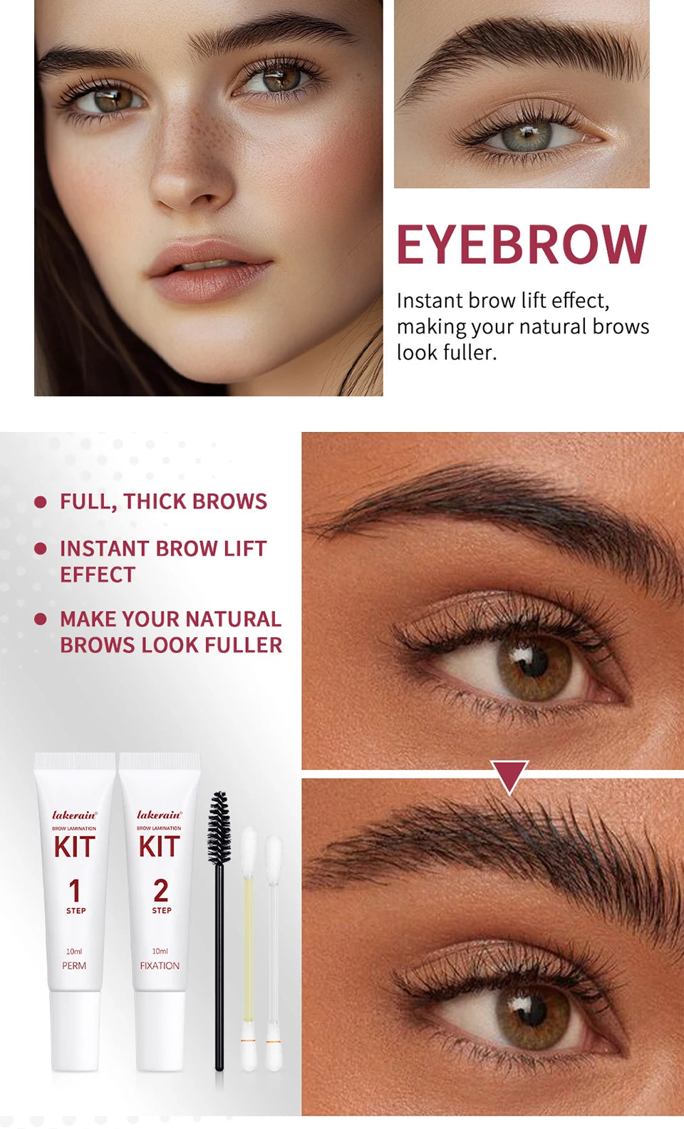 Professional Brow Lamination Lift Kit for Perfect Eyebrows